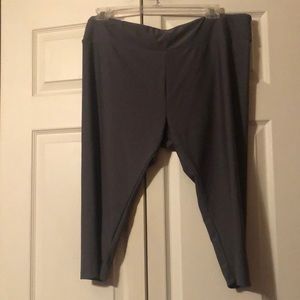 Ella Mar 2X Gray - Mid Calf Length Athletic Pants